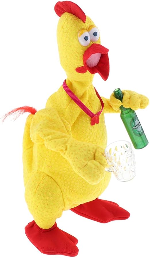 子供 おもちゃ スクリーミングチキン ダンスおもちゃ ビールチキン 音楽おもちゃ ぬいぐるみ 2 ぬいぐるみ おもちゃ Amazon