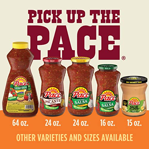 PACE MEDIUM PICANTE SAUCE, 16 OZ JAR