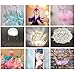 Poswlto 300Pcs Decor Feathers,Colorful Feathers for DIY Craft Wedding Home Party Decorations.
