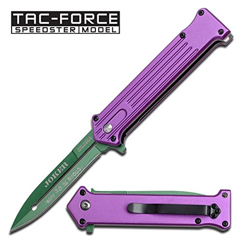 New tac-force purple & green blade "why so ser…