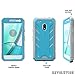 Moto G Play Case, Moto G4 Play Case, POETIC Revolution Series [Premium Rugged][Heavy Duty] Complete Protection Hybrid Case w/Built-in Screen Protector for Motorola Moto G4 Play (2016) Blue