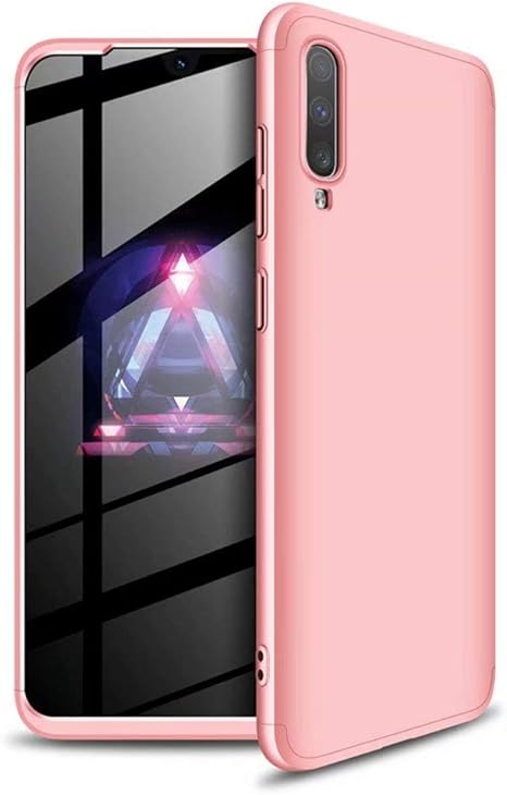 Funda Samsung Galaxy J4 Plus Ttimao PC Hard Case [Protector de Pantalla de Vidrio Temperado] Anti-Shock Ultrafino 360 ° Caja Protección Tres en Uno Cubierta Protectora (Oro Rosa): Amazon.es: Electrónica