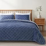 VEEYOO Quilt Set Queen Size - Bedspread Unique