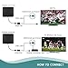 Coolmade TV Antenna 50 Miles Indoor 2017 Digital HDTV Antenna with Detachable Channels Amplifier Signals Booster Easy Installation Antenna for TV 1080P High Reception Amplified with 9.8Ft Cable
