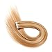 Tape in Hair Extensions Human Hair 20 inch 50g/pack 20pcs Seamless Skin Weft Remy Straight Hair P27/613# Strawberry Blonde