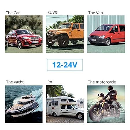 WATERWICH 2 3 4 Hole Marine Illuminated Toggle Rocker Switch Panel Waterproof Ignition Rocker Switch 12V-24V Volt Meter for RV Car Boat Trailer Vehicles Truck Yacht SUV (Two Hole Green)