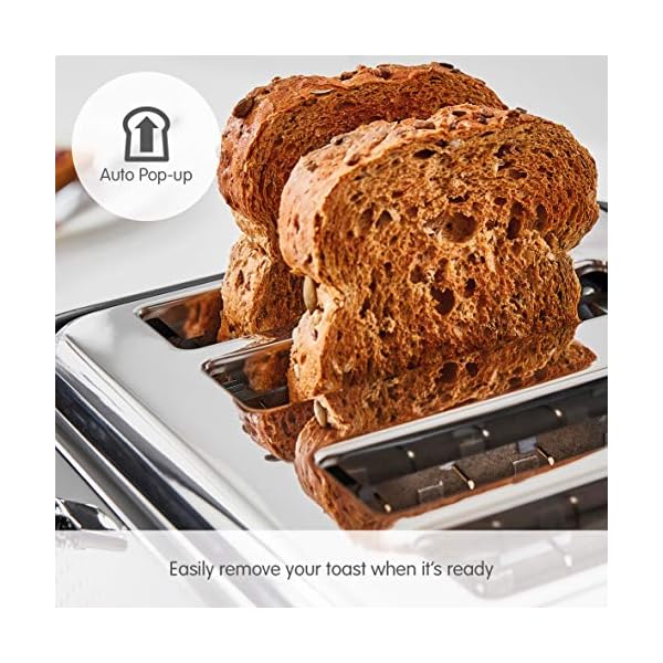 Morphy Richards Verve Black 4 Slice Toaster - Plastic - 4 Slot - 243010