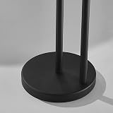 YUET Freestanding Toilet Paper Holder Steel 5 Roll Storage Black view 6