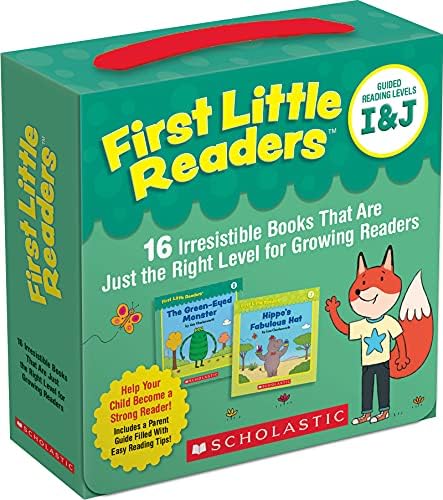 Scholastic First Little Readers 4 Parent Packs Set - Guided
