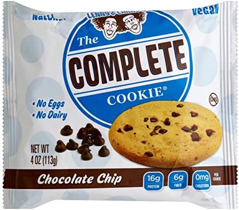 Lenny & Larry's The Complete Cookie Chocolate Chip 4 OZ (Pack of 14) + (6 Pack of Skittles 2.17oz)