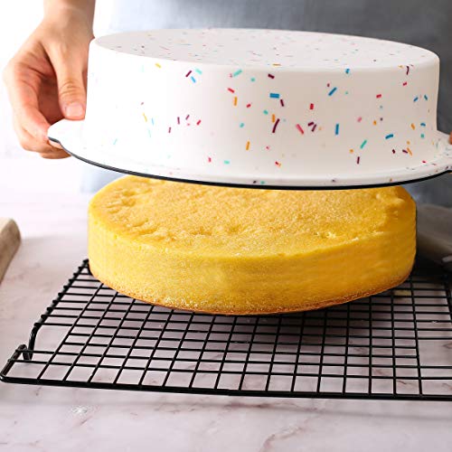 Silicone Round Cake Pan 9 inch, NonStick Round Baking mold with
