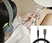 [Upgraded] Lightning to 3.5mm Male Aux Stereo Audio Cable, Compatible with iOS 11 or Above, iPhone 7 / 7P / 8 / 8P / X or Any Lightning Port to Car Stereo Speakers or Headphone Audio Jack (Black)