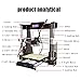 Anet A8 High Precision Desktop 3D Printer Kits Reprap i3 DIY Self Assembly with 8GB SD Card Aibecy Cleaning Cloth