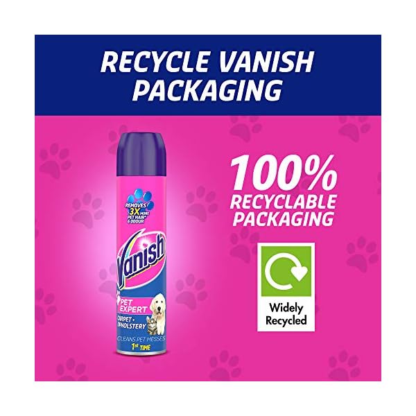 Vanish-Carpet-Cleaner-Upholstery-Pet-Expert-Foam-Shampoo-Large-Area-Cleaning-600-ml Vanish Carpet Cleaner + Upholstery, Pet Expert Foam Shampoo, Large Area Cleaning, 600 ml