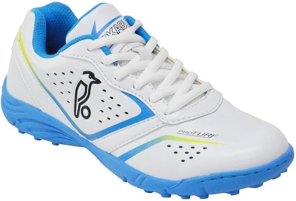 Kookaburra Unisex Kids Pro 215 Cricket Shoes, Blue (Blue/Yellow), 13