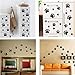 VinBee Dog Paw Prints Sticker 40Pcs Dog Pup Removable Vinyl Wall Sticker 12PCS 4 * 3.8Inch, 8PCS 2.96 * 2.8Inch,20PCS1.8 * 1.6Inch Decoration Décor for Children Nursery Room Home Décor Art Mural DIY
