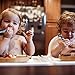 Avanchy Baby Spoons Stainless Steel and Silicone Set, Self Feeding Food Utensils, 4 Months Baby Led Weaning, 2 Pack, Green Spoons