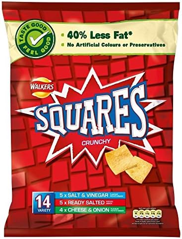 Squares - Variety (12 per pack) - Pack of 2