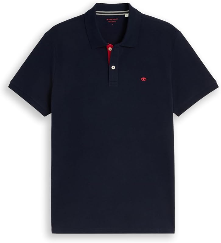 Herren Basic Poloshirt 1016502, 10668 - Sky Captain Blue, XL