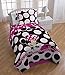 Disney Minnie Mouse 'Dots are the New Black' 5 Piece Twin Bed In A Bag