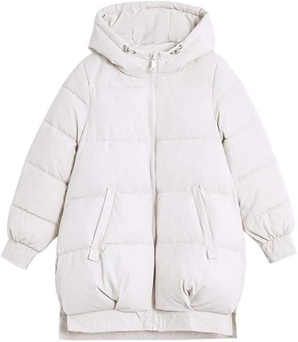 doudoune blanche oversize