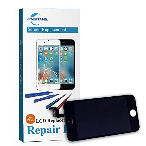 image for Qi-Eu LCD Display For iPhone 6S(Black) 4.7 inch Touch Screen Digitizer