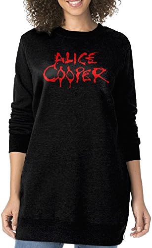 Alice Cooper Red Women's Fashion Long Sleeve Hoodie Sweatshirt