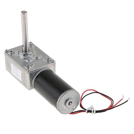 perfk 5840-31zy Getriebe-Motor Geschwindigkeitsreduzierung Antriebswelle Getriebemotor 24V DC - 2450-300mrpm