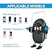 Spedal Wireless Car Charger with Suction Mount Holder and Air Vent Mount for Samsung Galaxy S8, S7/S7 Edge, Note 8 & Standard Charge for iPhone X, 8/8 Plus & Qi Enabled Devices
