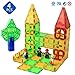 Magblock Magnetic Figures 4 Pieces Set Compatible with Magnetic Tiles-Magnetic Blocks-Magnet Toys for Kids Toddlers Gift Toys