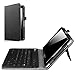Fintie NuVision 8 Inch Tablet Keyboard Case, Folio PU Leather Cover with Removable Bluetooth Keyboard for 2016 NuVision TM800W560L / 2017 NuVision TM800P610L / Solo 8