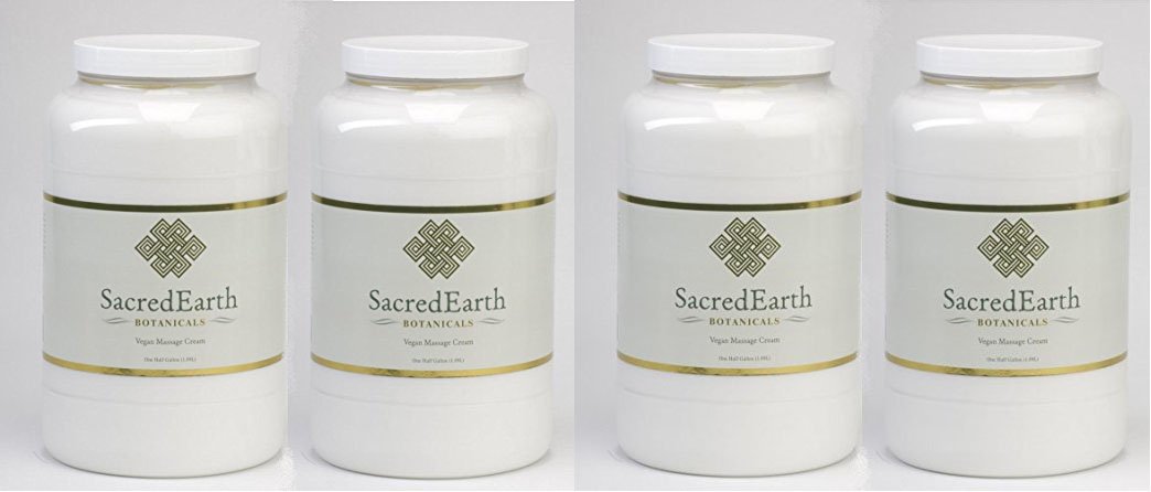 Sacred Earth Botanicals Vegan Massage Cream: Health & Personal Care