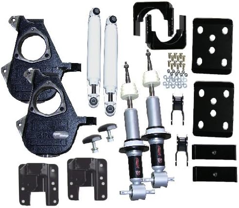 McGaughys 3/5 or 4/6 Adjustable Lowering Kit 2014 Chevy GM 1500 Truck 2WD All Cabs 34170