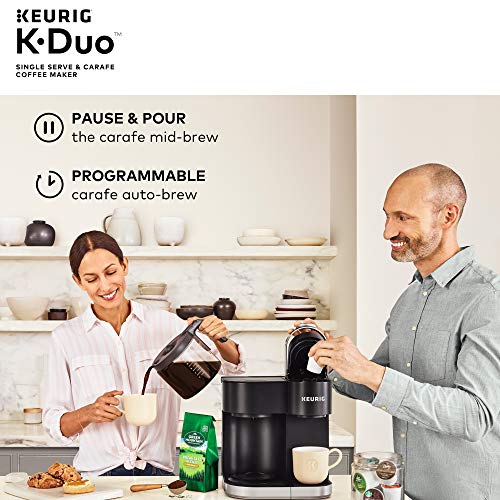 image for Keurig K-Duo Coffee Maker, Single Serve and 12-Cup Carafe Drip Coffee 