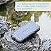 Solar Charger 15000mAh Portable Power Bank with 2.4A Outputs Weatherproof for iPhone, ipad, Samsung, Smart Phones and Outdoor Camping
