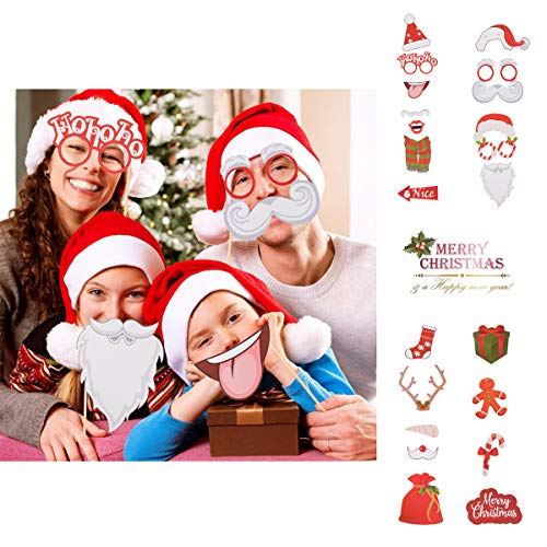 4 Christmas+Photo+Booth+Props+Accessories