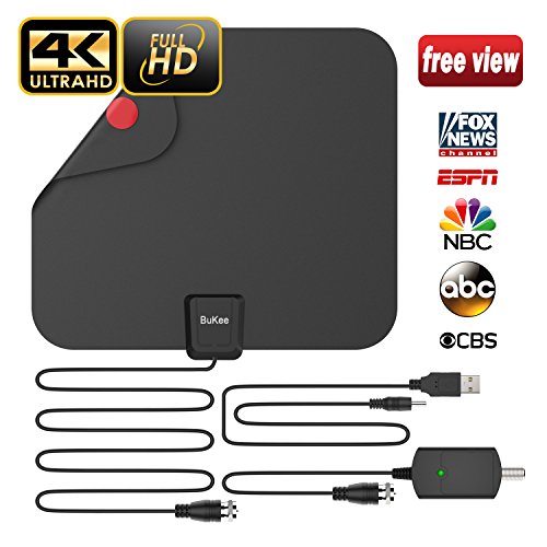 [updated 2018 version] professional tv antenna, indoor digital hd…