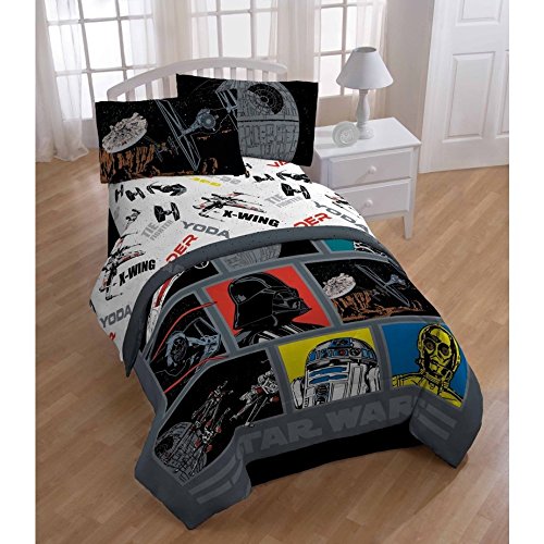 Star Wars Classic Death Star Reversible Kids Boys Bedding Twin