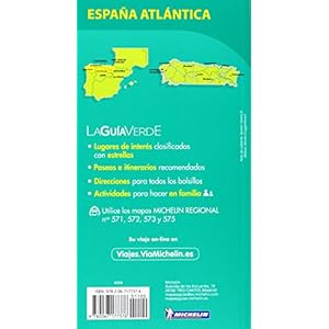 Pack Guía Verde España Atlántica con Mapa Tráfico