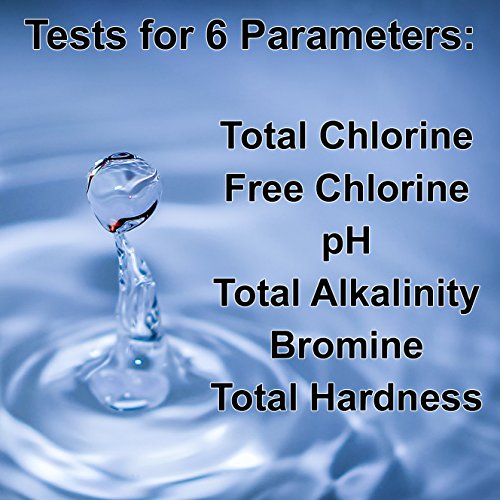 JNW Direct Pool & Spa Test Strips 6 in 1, Best Kit for Accurate Water Quality Testing for Home Swimming Pools,150 Strip MEGA PACK - Thumbnail 4