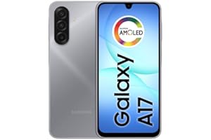 Celular Samsung Galaxy A17, 128GB, 4GB, 50MP Tela 6.7", IP54 - Cinza