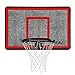 ZAAP Outdoor Wall Mounted Basketball Hoop, Backboard and Net Set