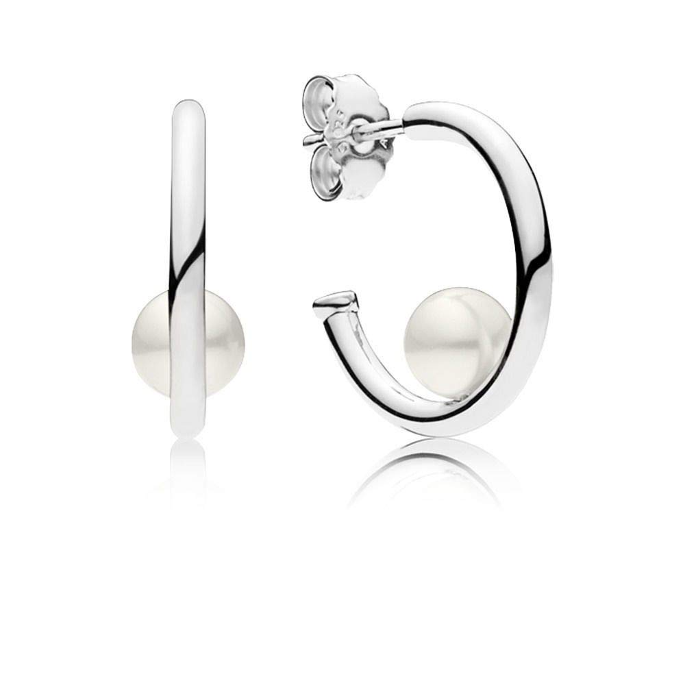 Hoop Earrings 925 Sterling Silver for Women