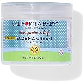 California Baby Eczema Cream | Steroid-Free Eczema Treatment | Colloidal Oatmeal + Aloe Vera | Soothing Eczema Lotion For Kids + Adults | 57 g / 2 oz.