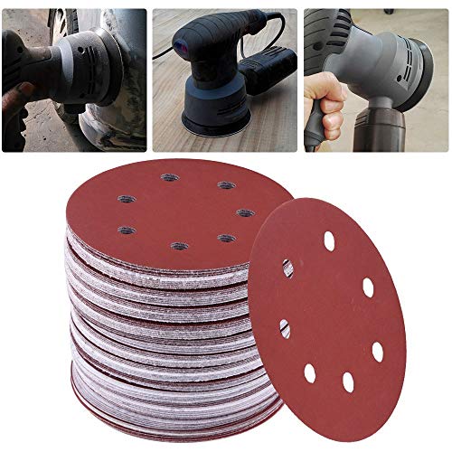 6 Sanding+5+Inch+8+Hole+Assorted+Sandpaper%25EF%25BC%258870