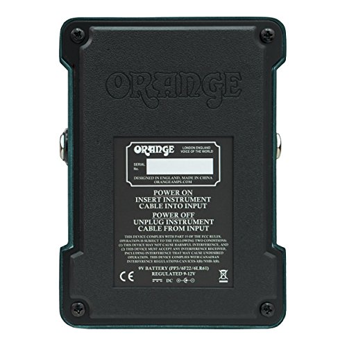 Orange Fur Coat Vintage Fuzz Pedal with Adjustable Octave