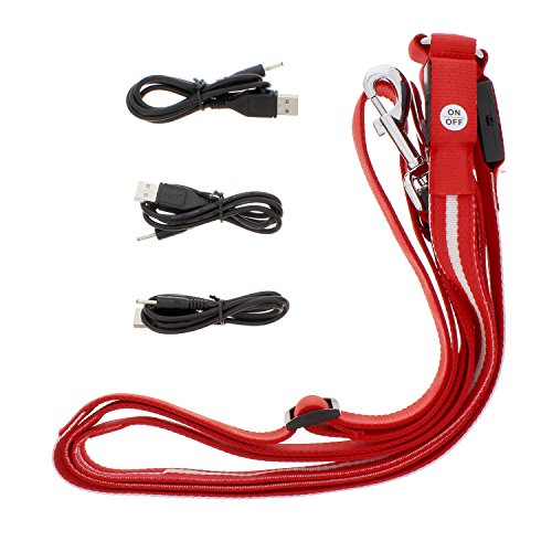 Rural365 Reflective Horse Tack LED Horse Breastplate Collar LED Horse