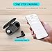 Wireless Earbuds Mijiaer Bluetooth 5.0 True Wireless Earbuds Touch Control Stereo Bass Air Buds Headphones Earbuds with Charging Case Airbuds Compatible for Phone(4Hrs Playtime, Built-in Mic)