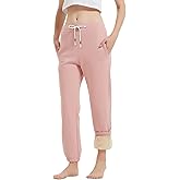 Gihuo Women's Fleece Sherpa Lined Sweatpants Winter Track Pants