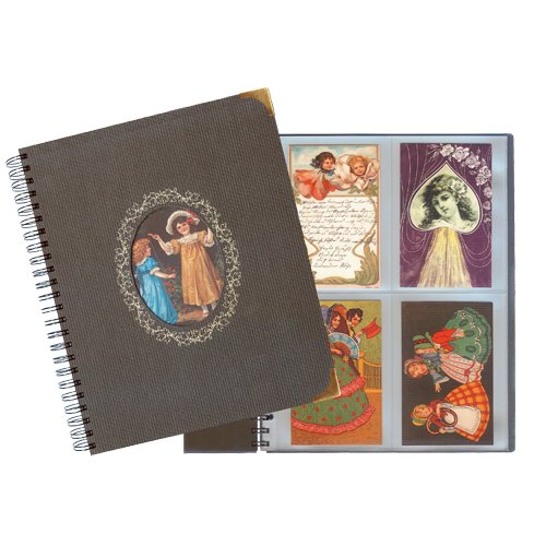 Postcard Album - with 5 Nostalgia postcards